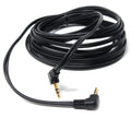 DRUT 3.5mm Dual Right Angle 90'' Male to Male Jack to Jack Stereo Audio Cable Lead Gold Plated Ends