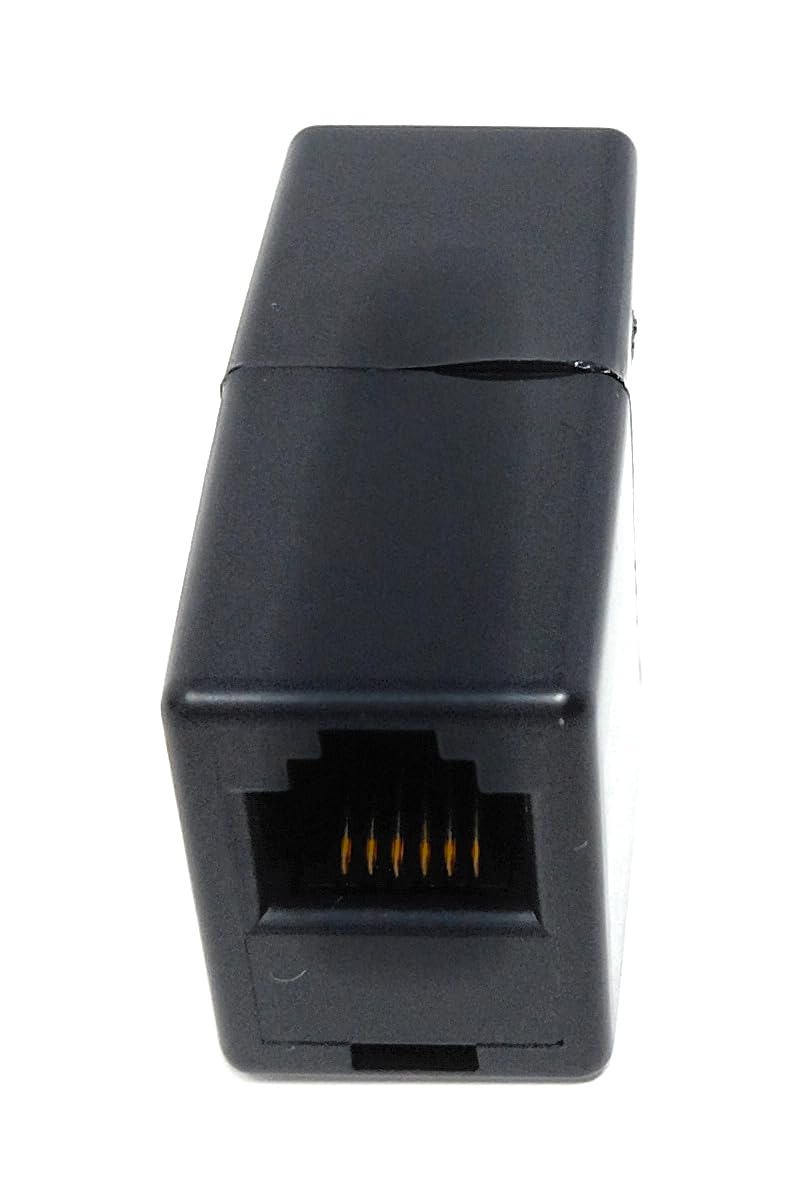 DRUT RJ12 (RJ11) 6P6C 6 Pin Female Coupler Adapter Cable Joining, Gender Changer, Extender