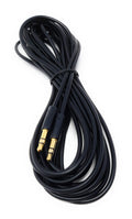 DRUT 3.5mm Stereo Audio Jack Plug to Plug, Male to Male AUX, Slim Flexible Lead Cable