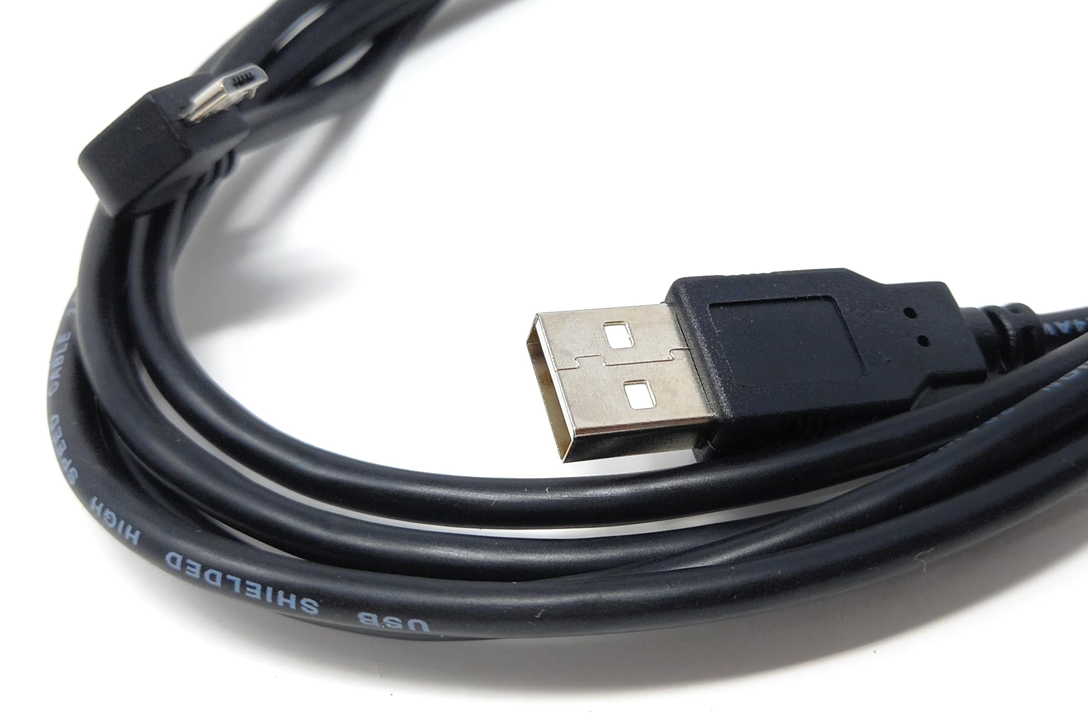 USB 2.0 to Micro USB B Right Angled Data & Charging Cable 24AWG