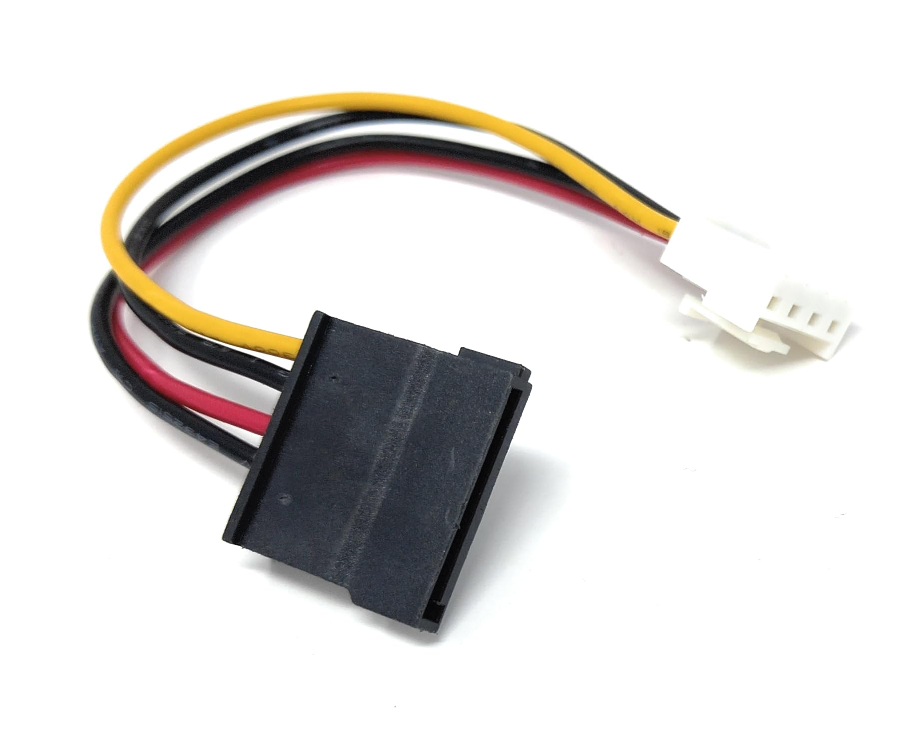 15cm DVR Power Cable 4 Pin to SATA 15 Pin HDD Power Adapter Lead, 4P to SATA Converter for Hard Drive, CCTV DVR, SSD & Computer Power Supply