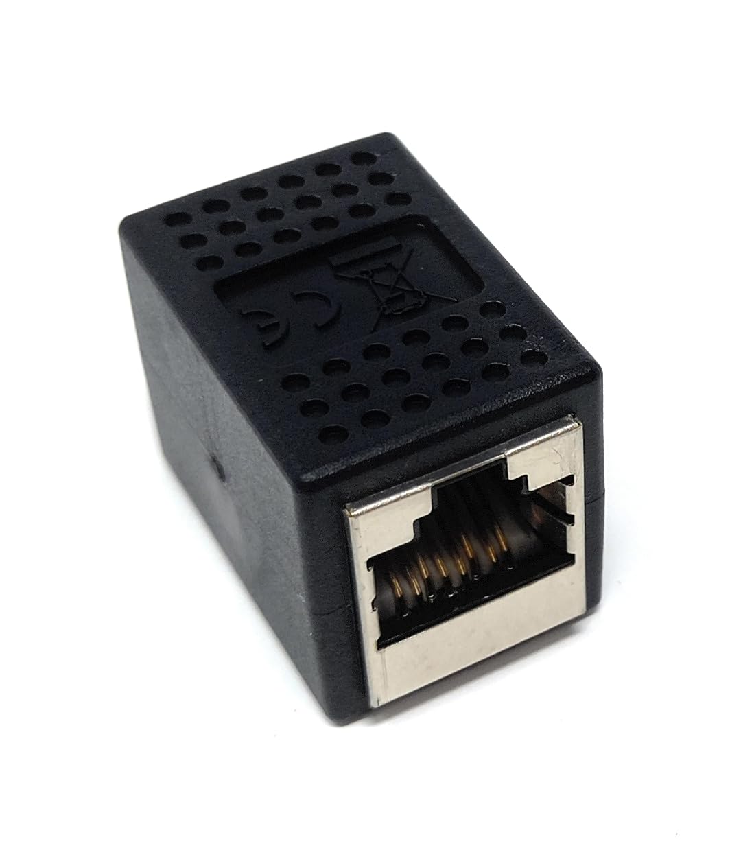DRUT Cat6A Shielded RJ45 Coupler, Ethernet Connector Female to Female for Cat6A/Cat6/Cat7/Cat8/Cat5e/Cat 5/Cat 9 LAN Cable, Network Extender Joiner, Gender Changer