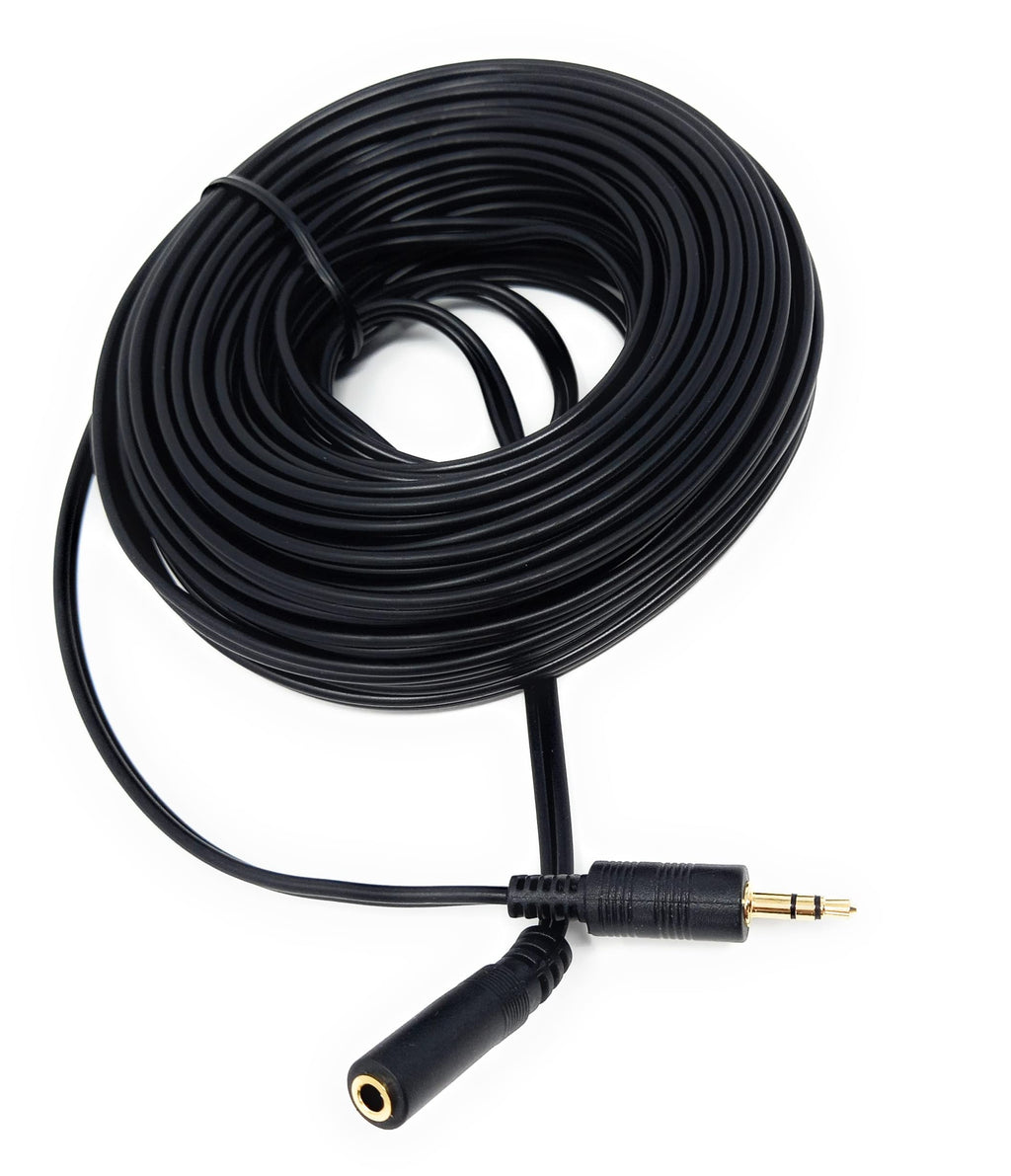DRUT 3.5mm to 3.5mm Stereo Audio Extension Cable Lead Male to Female Gold Connectors
