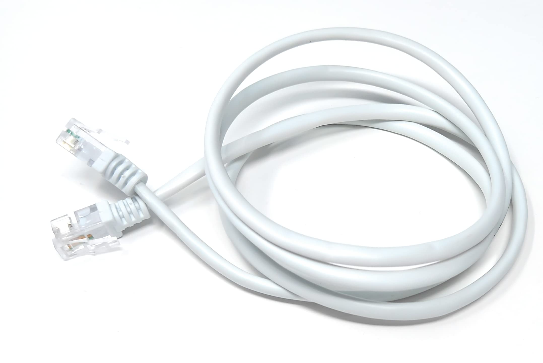 RJ11 to RJ11 ADSL 2 High Speed Broadband Modem Telephone Cable Transmits Data Up to 100 Mbits/sec, 26 AWG Supports Analogue or Digital (DSL/ISDN) Applications