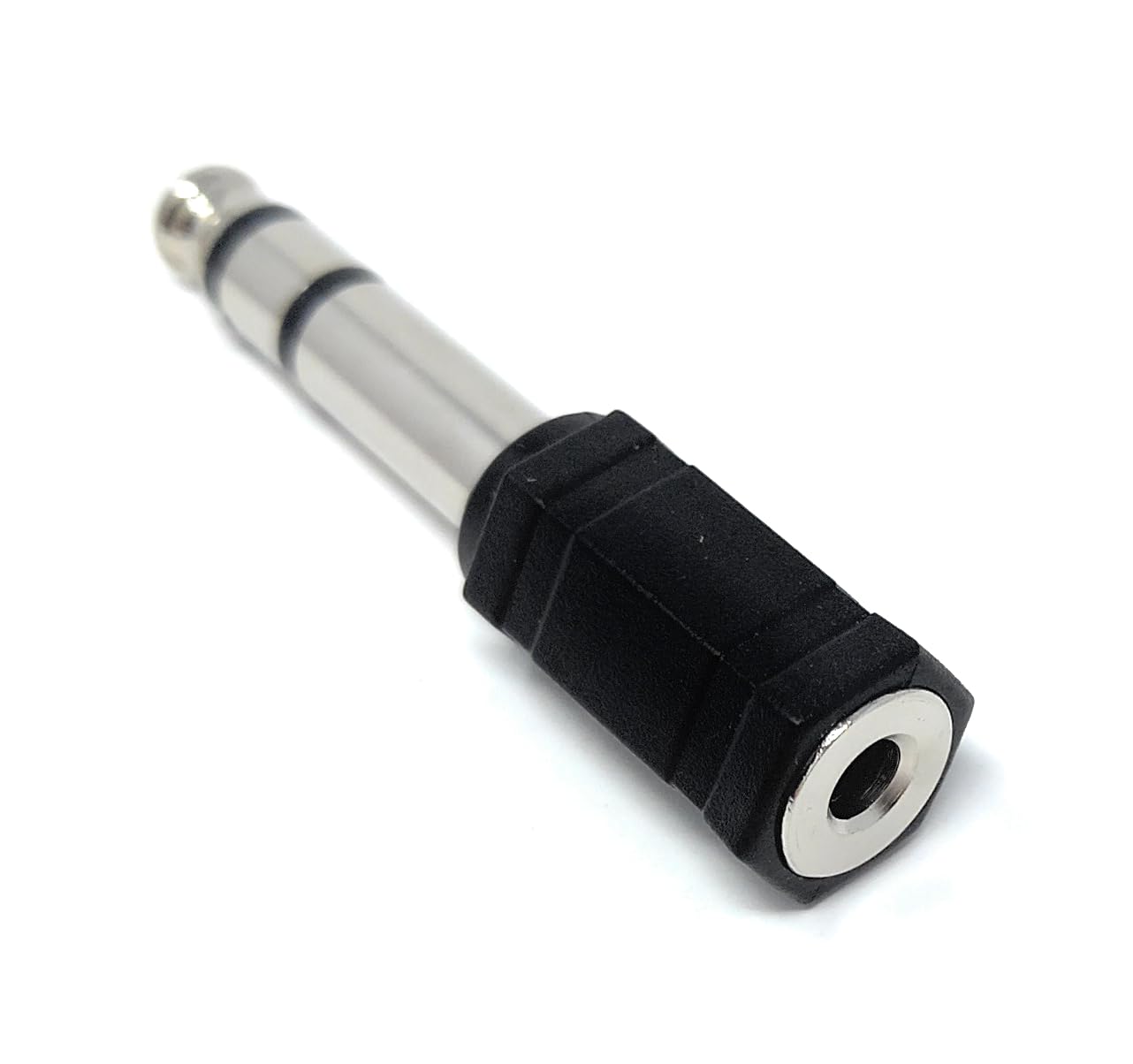 DRUT 6.35mm Stereo Jack to 3.5mm MONO Socket Converter Cable Adapter