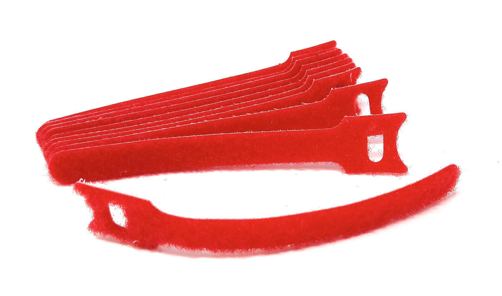 Hook & Loop Reusable Cable Ties 135mm x 12mm – 10 Pack – Adjustable Cord Organizer Straps for Wires, Cables, Home, Office & Electronics – Durable & Reusable Fastening Ties