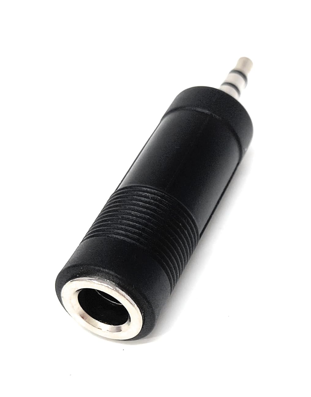 DRUT Audio Adapter, 6.35mm TRS Stereo Jack Socket to 3.5mm Stereo Jack Plug Converter for Headphones, Amplifiers, Mixers, Instruments
