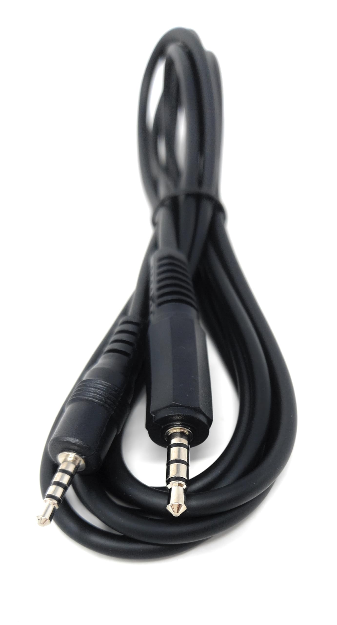 DRUT 3.5mm to 2.5mm 4-Pole Jack to Jack Audio Cable, 1.8m TRRS AUX Lead, Nickel-Plated Stereo Adapter Cord for Headsets, Smartphones, Audio Recorders, Cameras, Mic Compatible Devices, Video