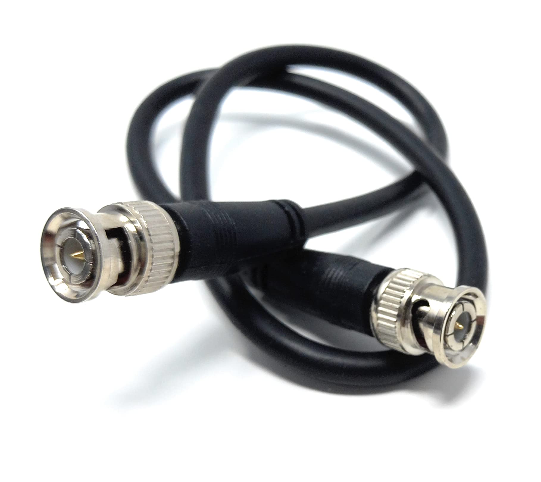 DRUT BNC to BNC Cable Lead, Coaxial RG59/RG59U 75ohm for CCTV Video Camera, Male to Male Plugs