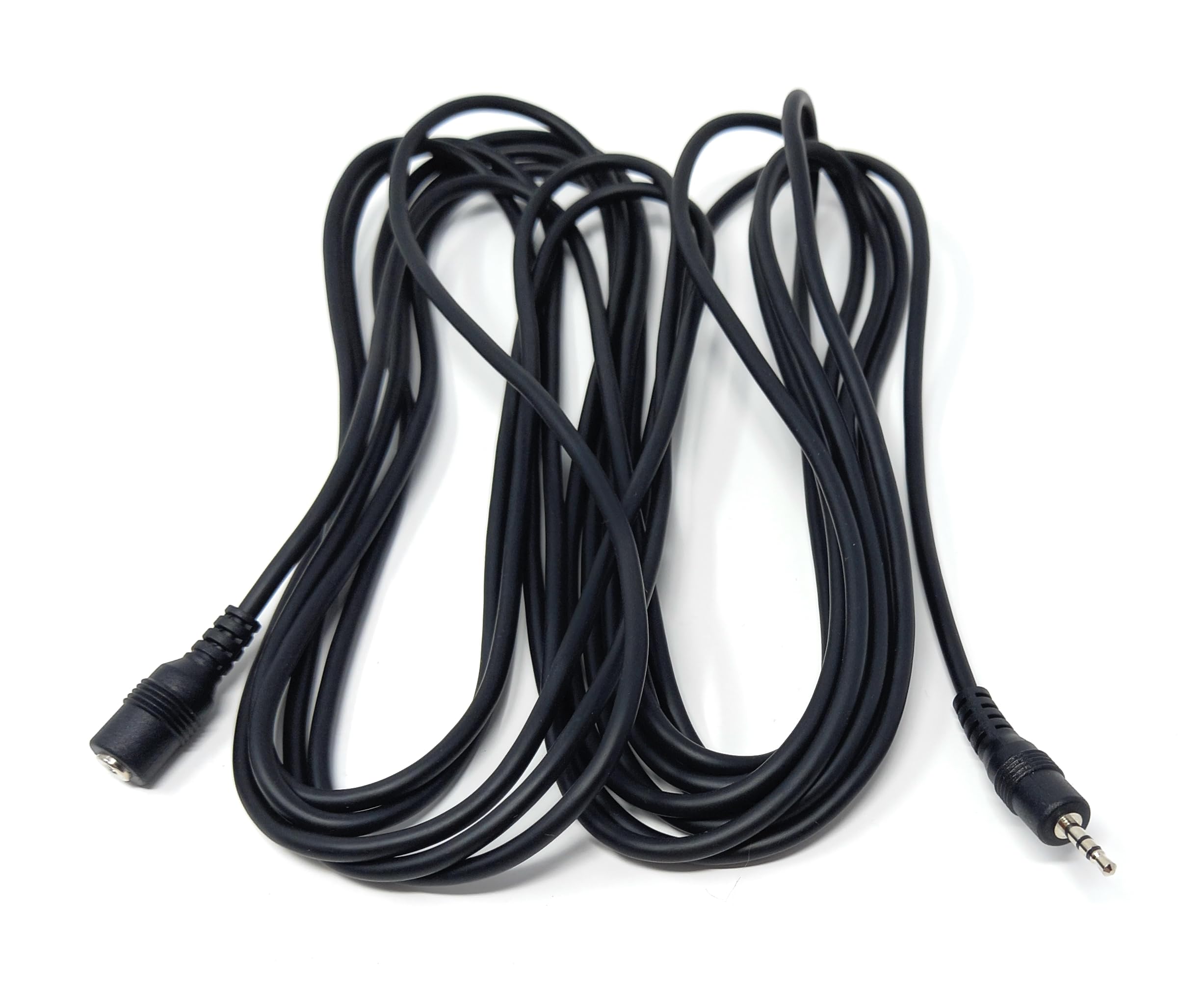 DRUT 2.5mm Stereo Jack Plug to 2.5mm Socket Extension Male to Female Audio Lead Cable Nickel Connectors