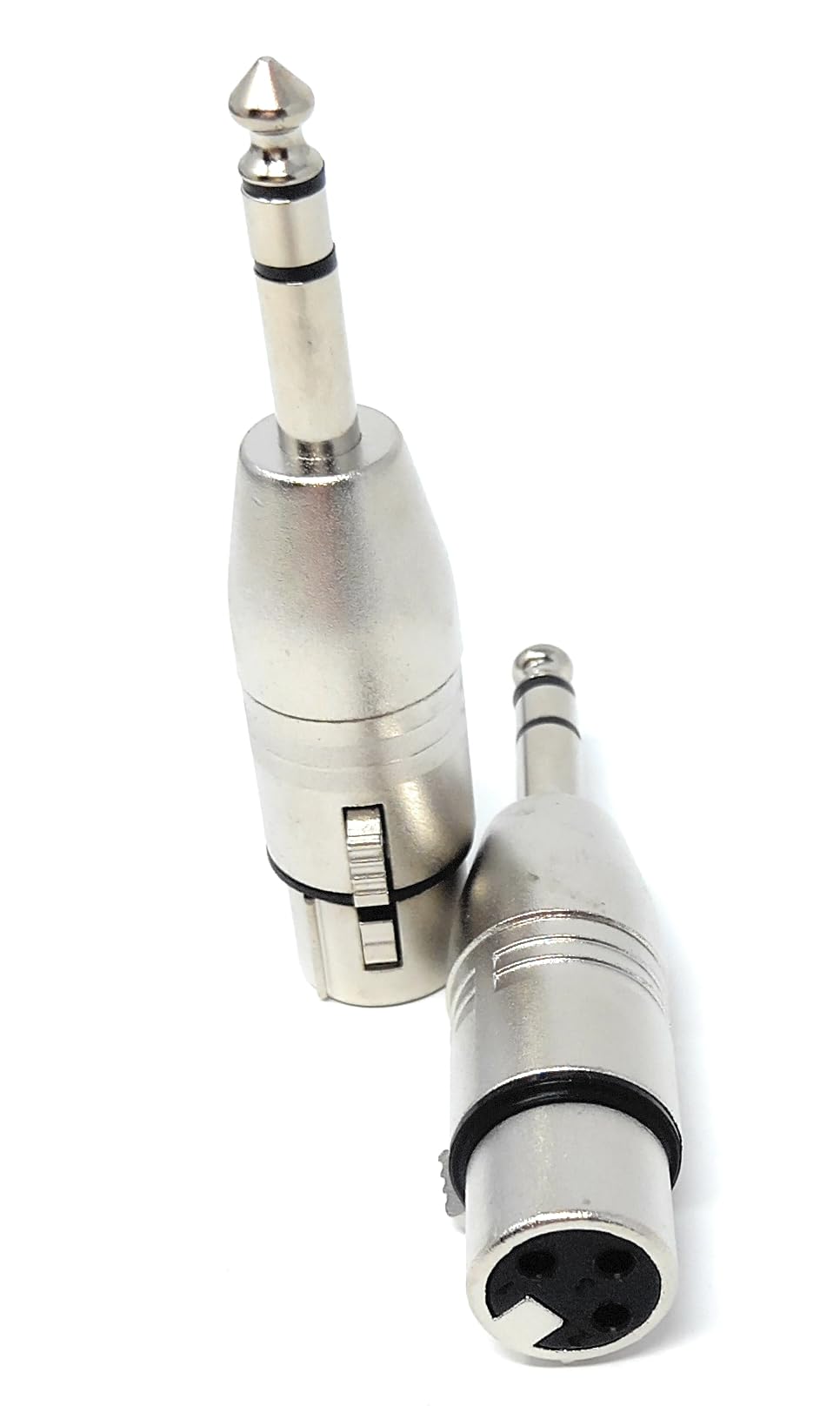 DRUT XLR Female 3 pin to 6.35mm Stereo Jack TRS Plug Adapter Cable Lead Converter