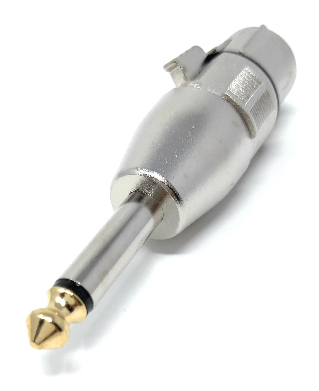 DRUT 6.35mm Mono TS Jack Plug to XLR Female Socket Cable Lead Adapter