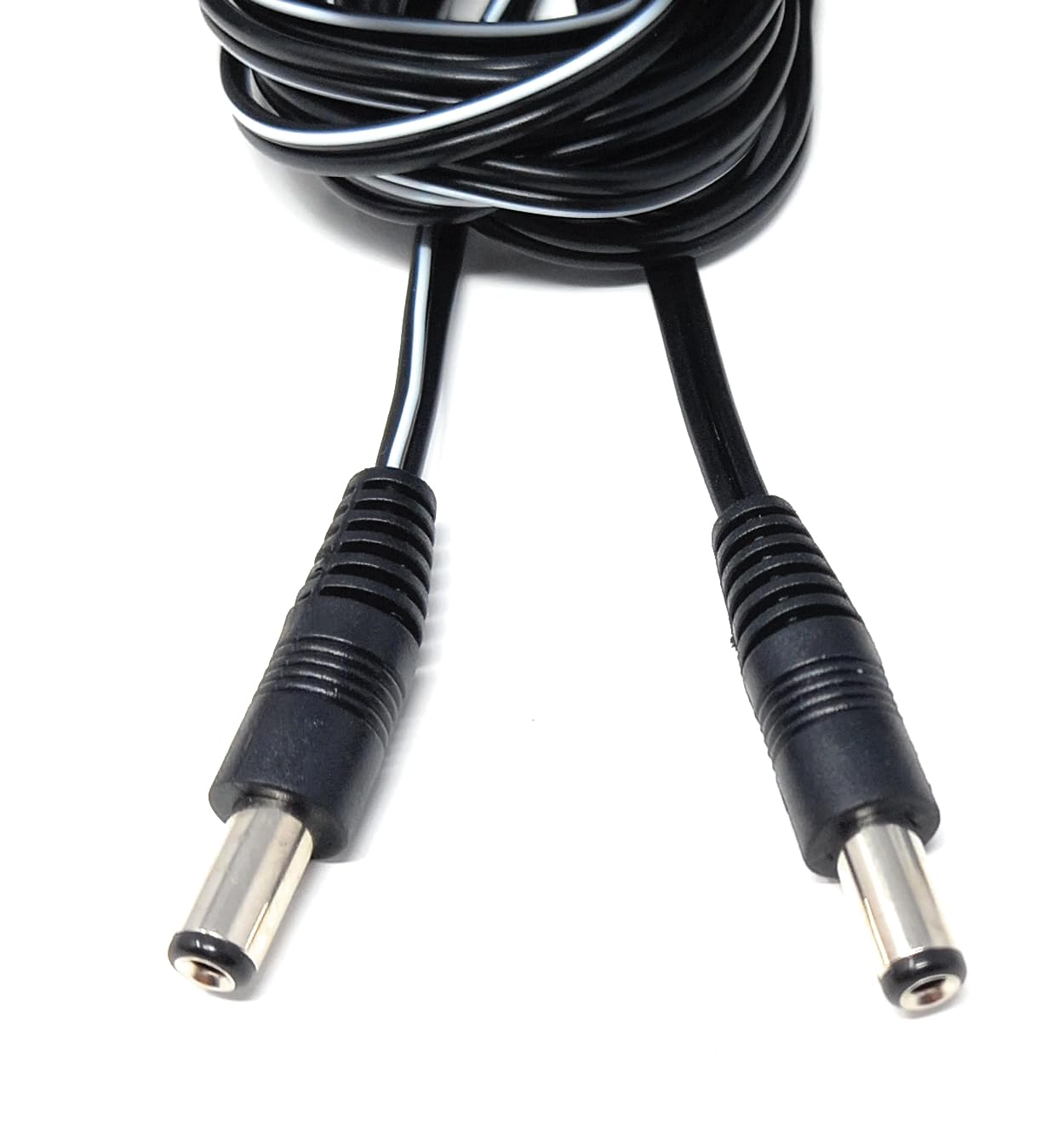 2.1mm x 5.5mm Male to Male DC Connector Lead Power Cable for CCTV Cameras, LED Signs, Solar Powered Devices, Music Instruments