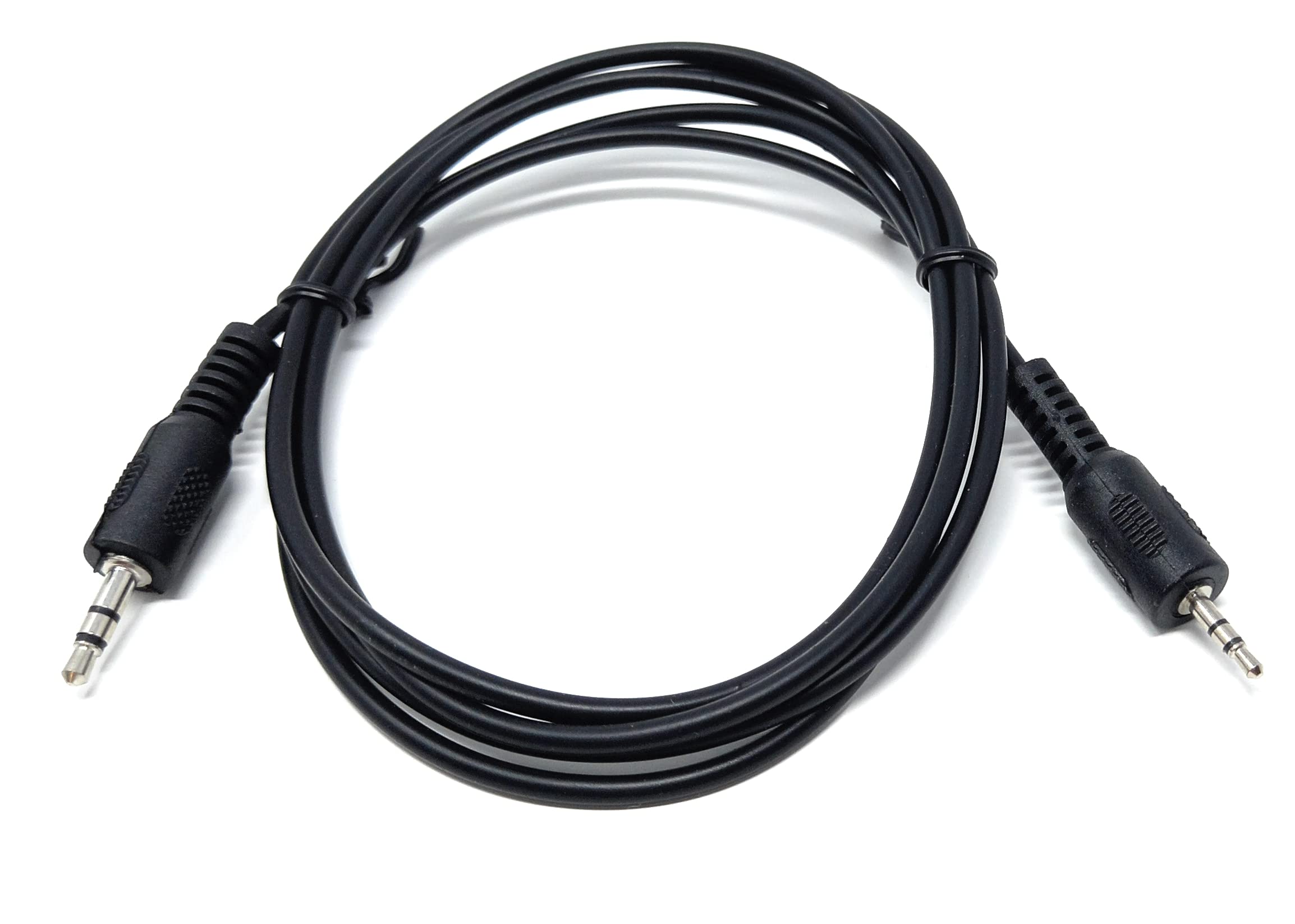 DRUT 2.5mm to 3.5mm 1/8'' Stereo Audio Jack Male to Male Cable, Auxiliary AUX Lead Cord