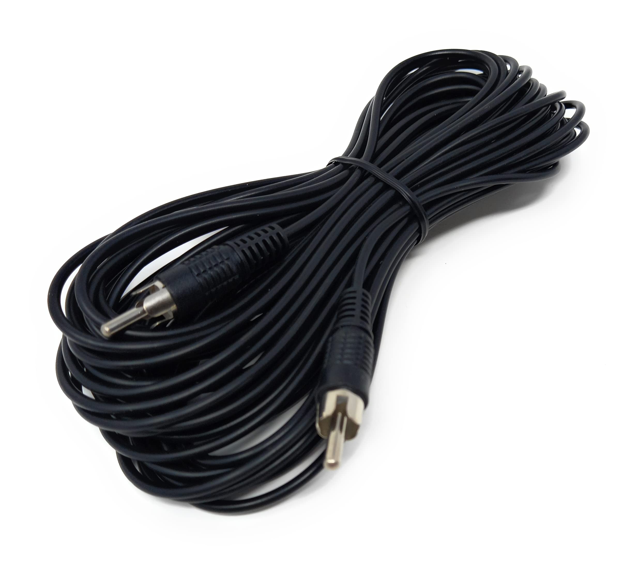 DRUT Single RCA to RCA Phono Plug to Plug Audio Cable, Speaker Male to Male Lead