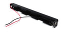 3 x AA Battery Holder Housing, Coil Spring Contact, 15cm Wired Leads