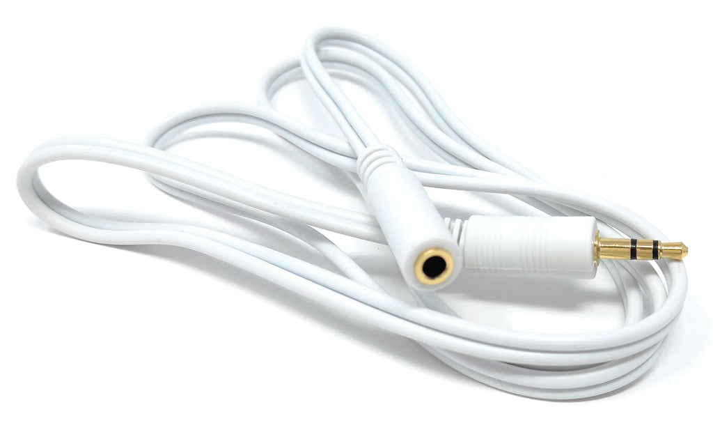 DRUT 3.5mm to 3.5mm Stereo Audio Extension Cable Lead Male to Female Gold Connectors
