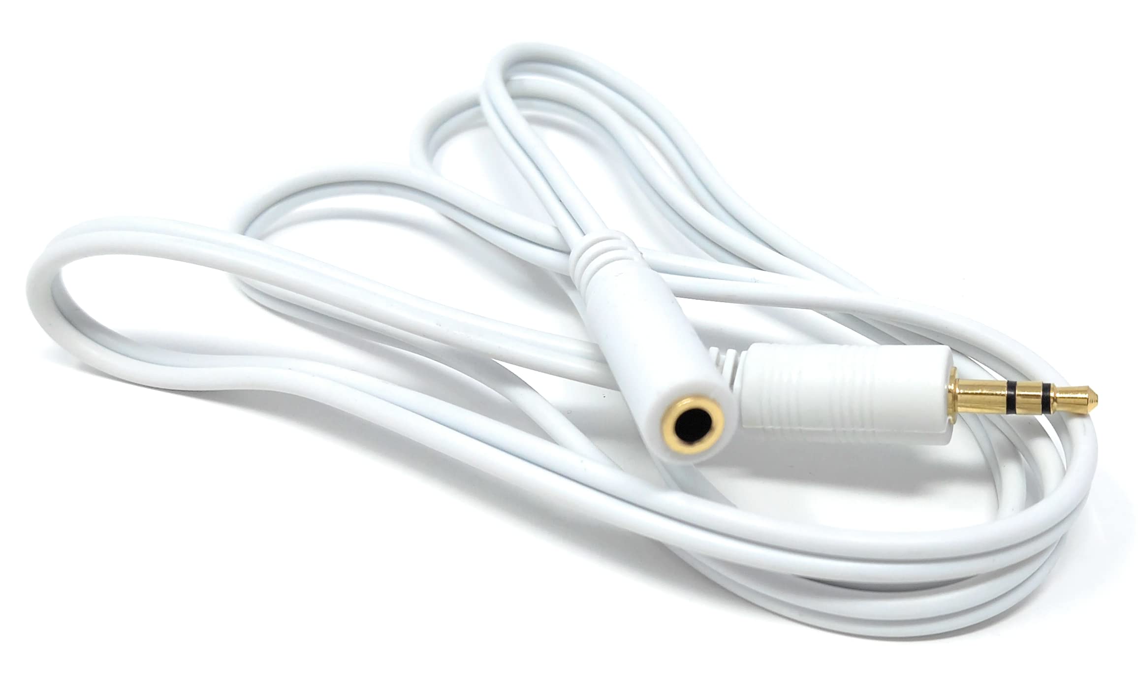 DRUT 3.5mm to 3.5mm Stereo Audio Extension Cable Lead Male to Female Gold Connectors