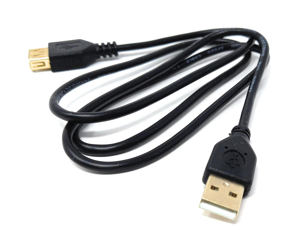 DRUT USB 2.0 Extension Lead 24AWG High Speed Cable A Plug to Socket Male to Female
