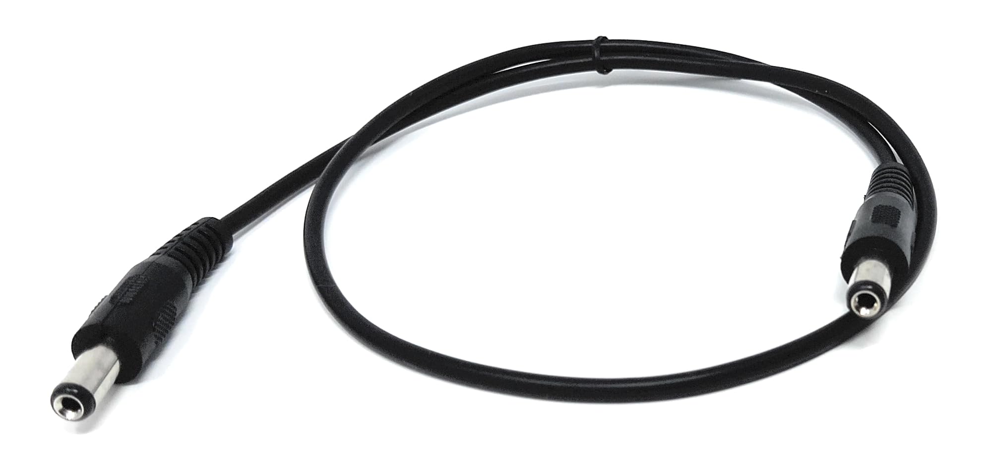 2.1mm x 5.5mm Male to Male DC Connector Lead Power Cable for CCTV Cameras, LED Signs, Solar Powered Devices, Music Instruments