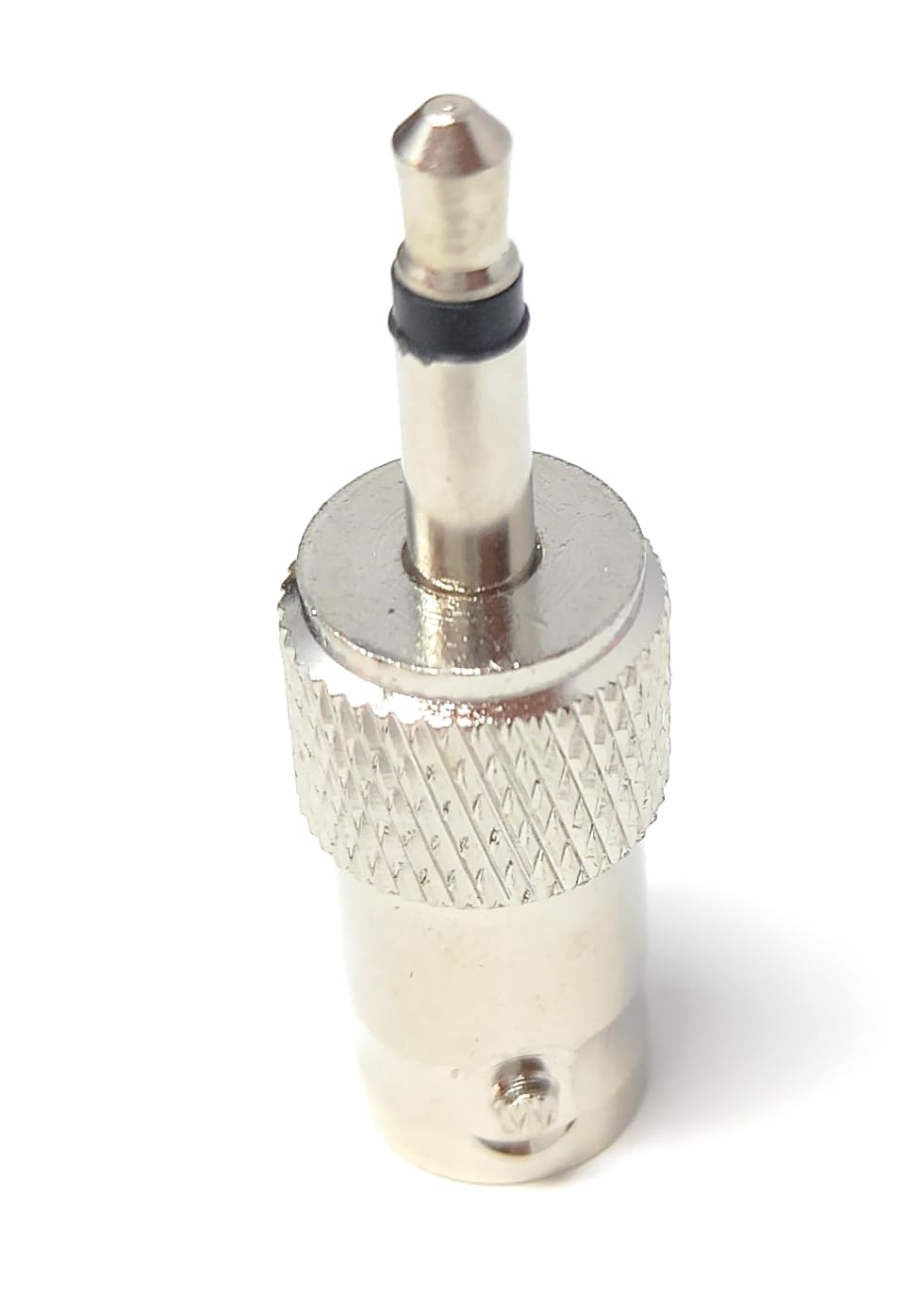 DRUT BNC Socket to 3.5mm Male Mono Jack Plug Composite Coax Cable Adapter