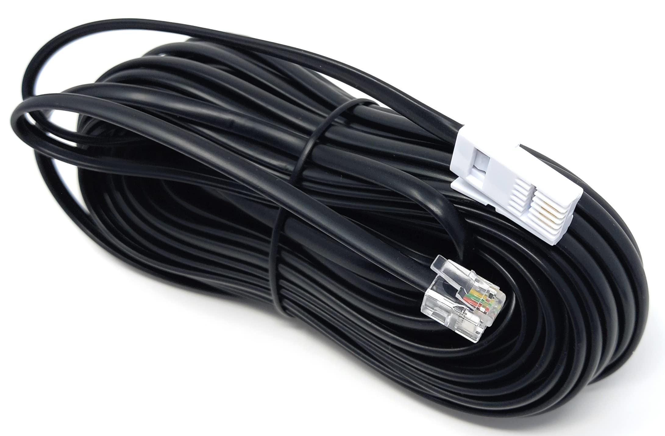 DRUT BT to RJ11 4 Wire (431A) Male to Male UK Telephone Modem Lead Cable