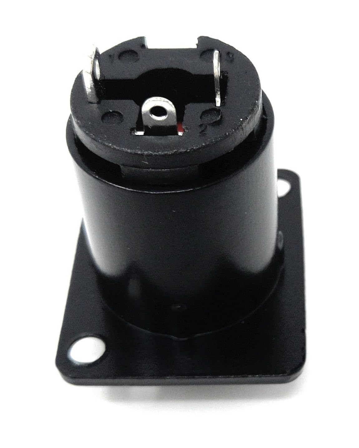 D-Series Panel Mount 6.35mm Audio Jack Socket Module, Chassis Mount Stereo TRS Connector with Solder Terminals, Guitar and Audio Rack Compatible