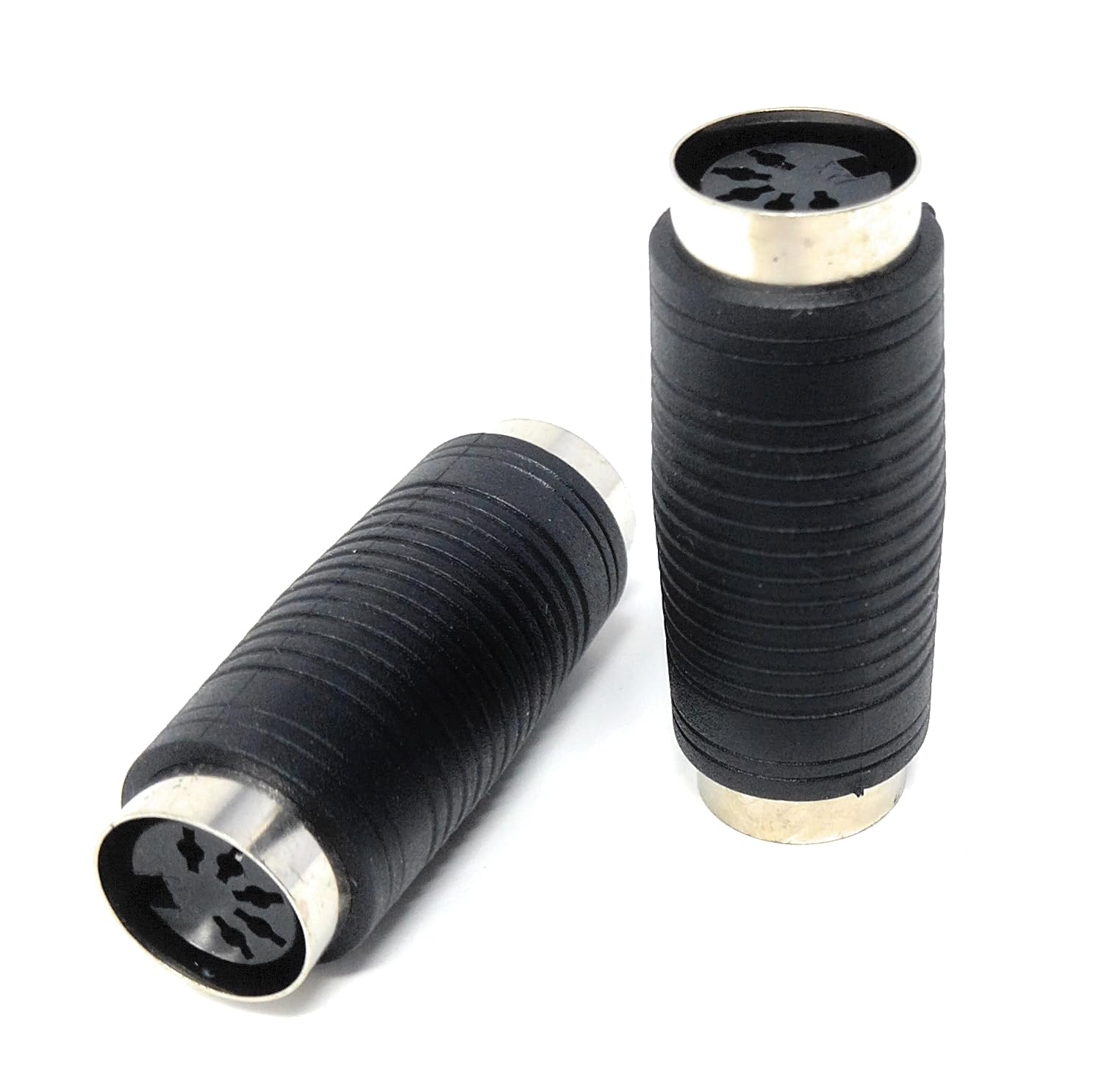 DRUT MIDI 5-Pin DIN Female to Female Coupler, MIDI Cable Joiner Adapter for Extending MIDI Connections, Gender Changer