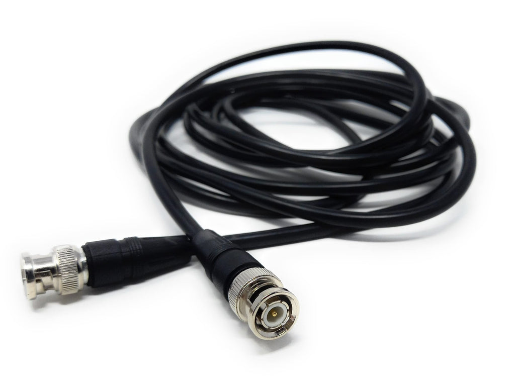 DRUT BNC Male to BNC Male Coax Lead 50 Ohm RG58/58U Coaxial Cable for Analogue and Serial Digital Interface Video Signals and CCTV Camera Equipment