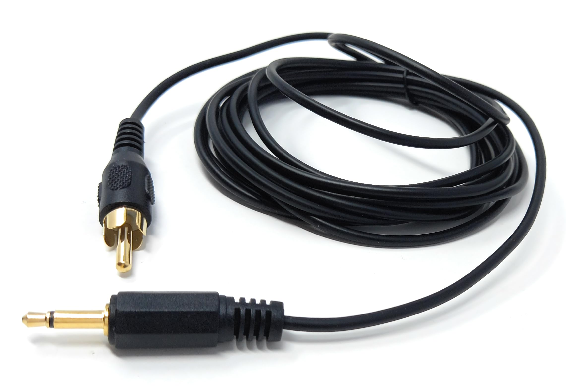DRUT 3.5mm Mono Jack Plug To RCA Phono Single Plug Lead Cable