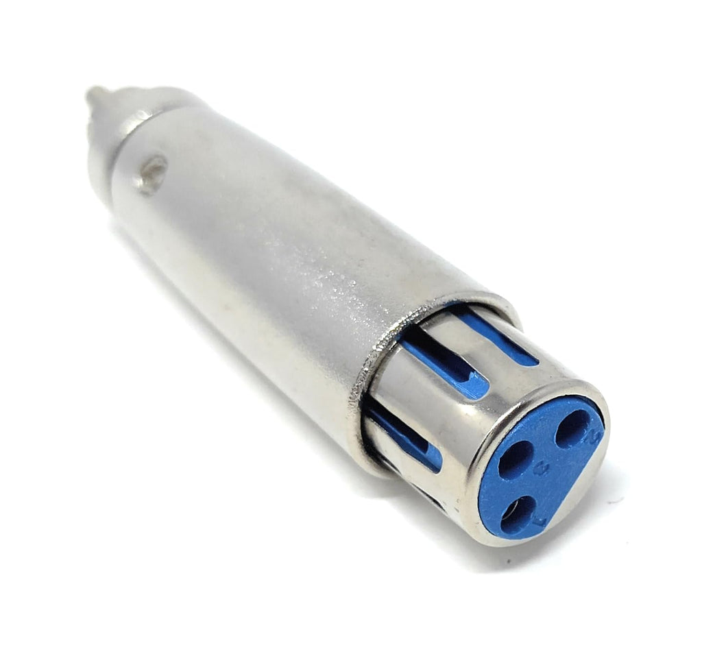 DRUT XLR to RCA Adapter, XLR Female Socket to RCA Male Jack for HiFi Audio, Amplifier, Mixer, Microphone, DJ