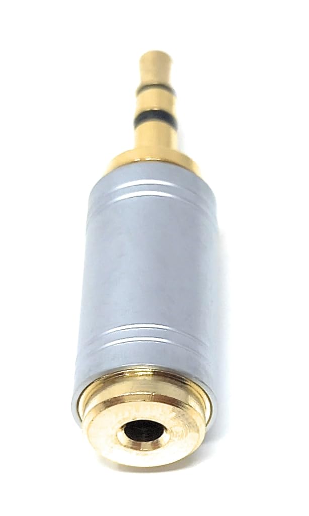 DRUT 2.5mm Socket to 3.5mm Jack Plug Stereo Headphone Audio Cable Adapter