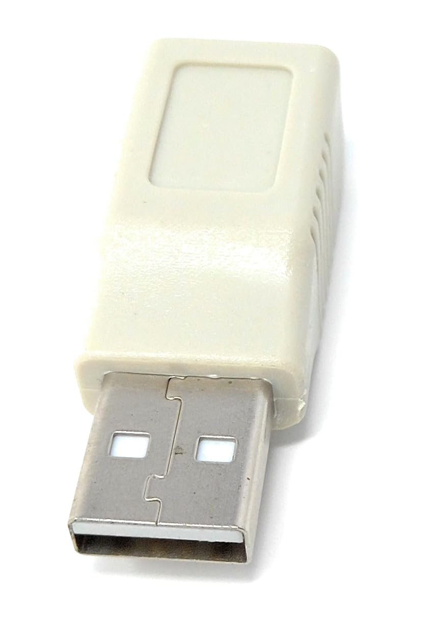 USB 2.0 A Male to Type B Female Adapter Convertor for Printer, Scanner, PC, Music Instruments, Hard Drive