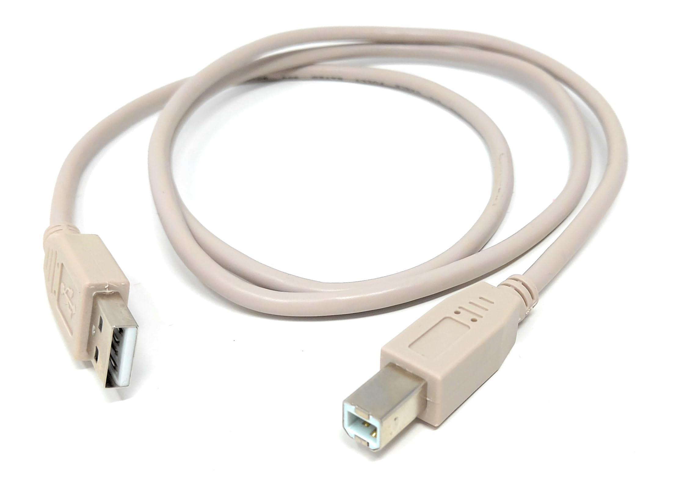 DRUT USB B Cable for DJ Controllers & MIDI Devices, Printer Style Lead for Mixers, Turntables, Keyboards, Samplers, Synthesizers, Compatible with Numark, Pioneer, Traktor, Denon, Akai, Serato