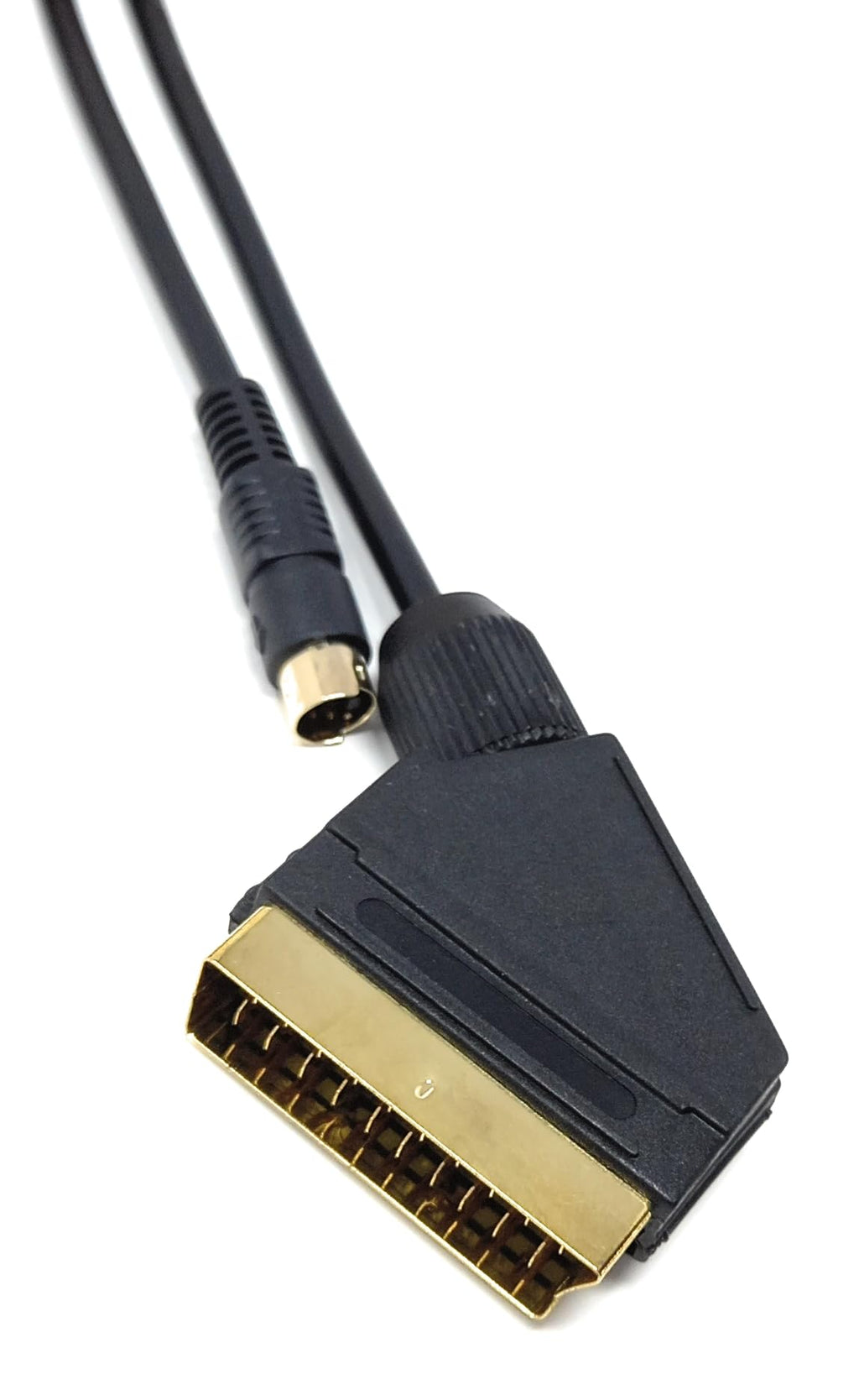 DRUT 1.5m SCART to S-Video Cable 4 Pin DIN Male SVHS S-VHS Lead 5ft