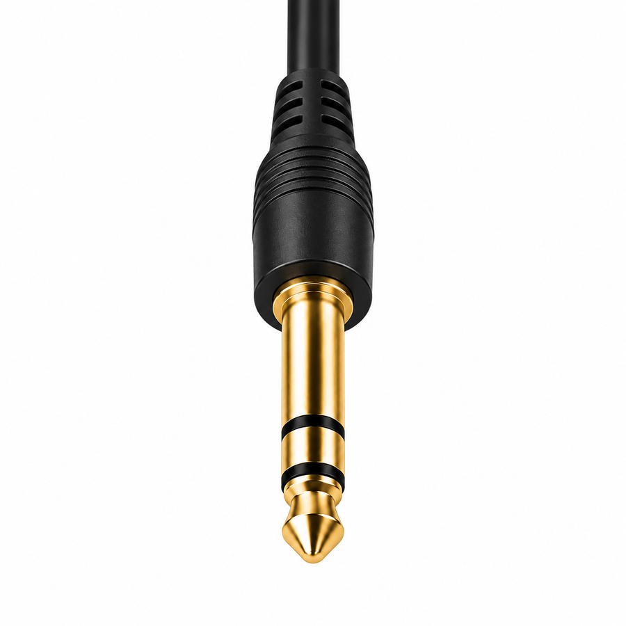6.35mm Stereo TRS