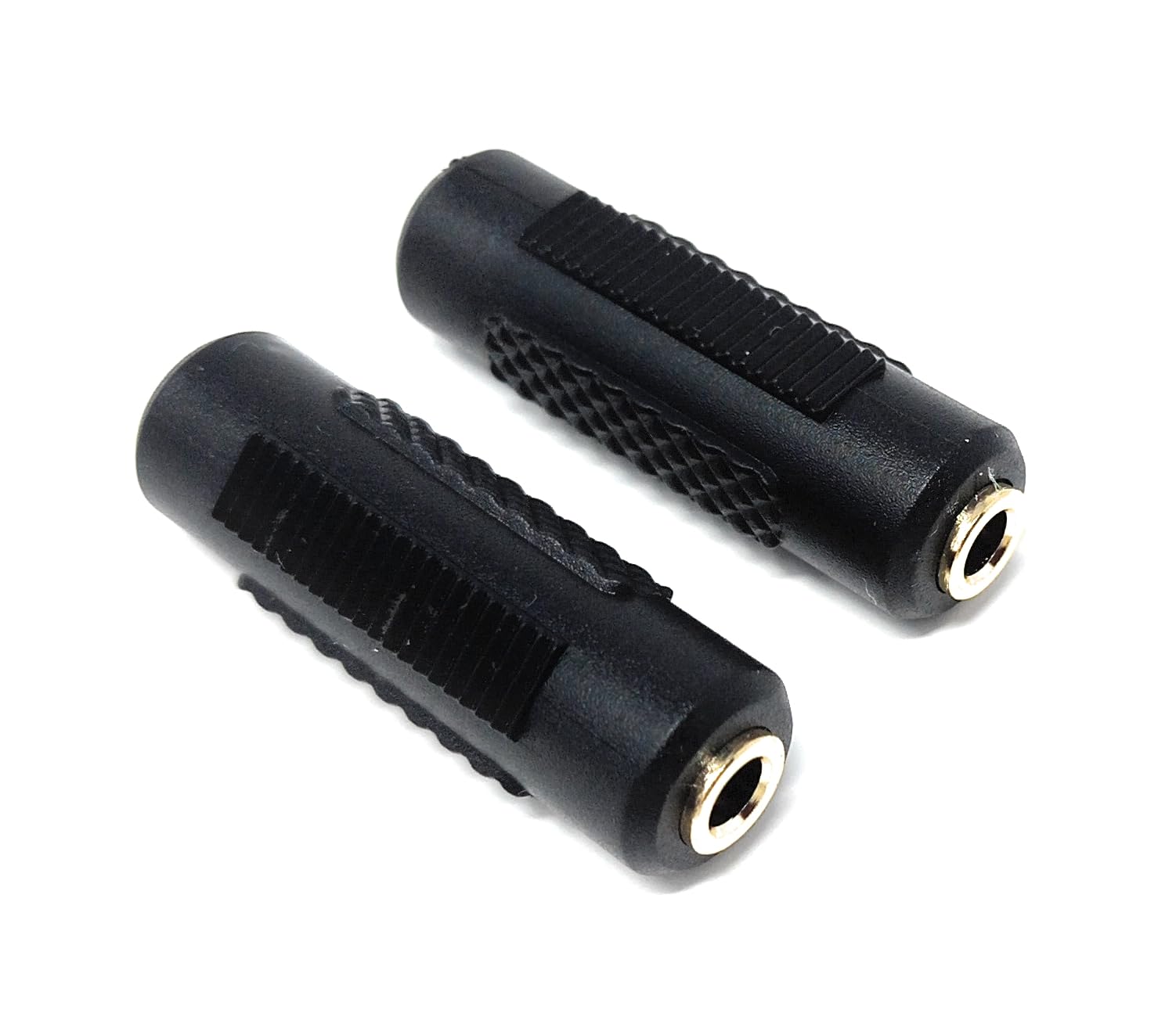 DRUT 3.5mm Jack to Jack 1/8 Inch Female to Female Coupler, Stereo Adapter Joiner, Cable Gender Changer
