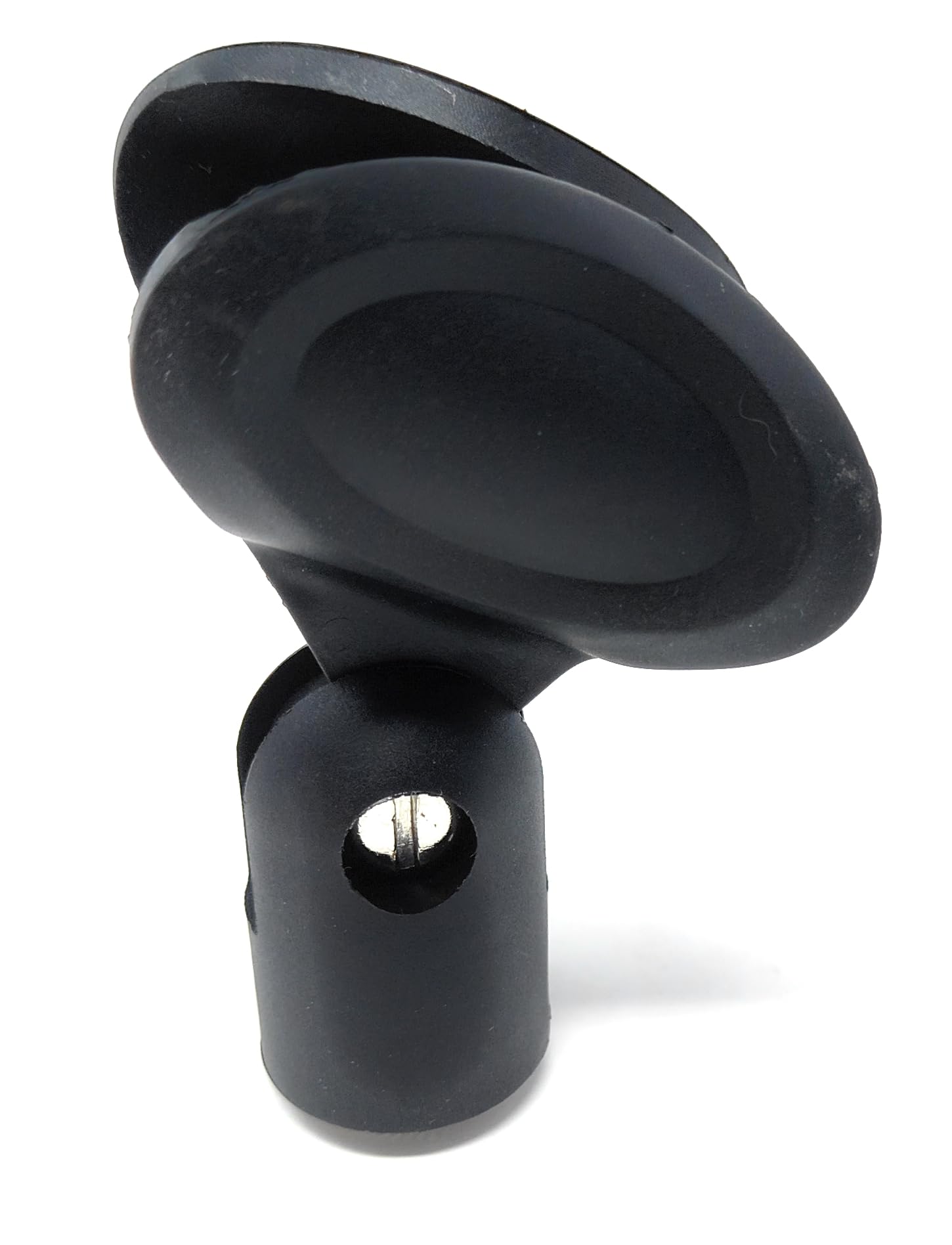 Universal Microphone Mic Clip Holder 25-30mm, Supplied with 5/8" to 3/8" Metal Thread Adaptor