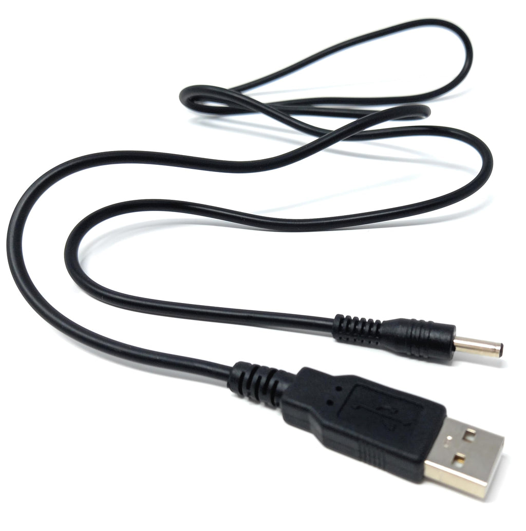DRUT Big Pin 3.5mm to USB Charger Lead Cord Cable, Compatible With Old Classic Nokia Phones 3210, 3220, 3230, 3300, 3310, 3330, 3410, 3510, 6230, 6310, 7210, 8210 etc.
