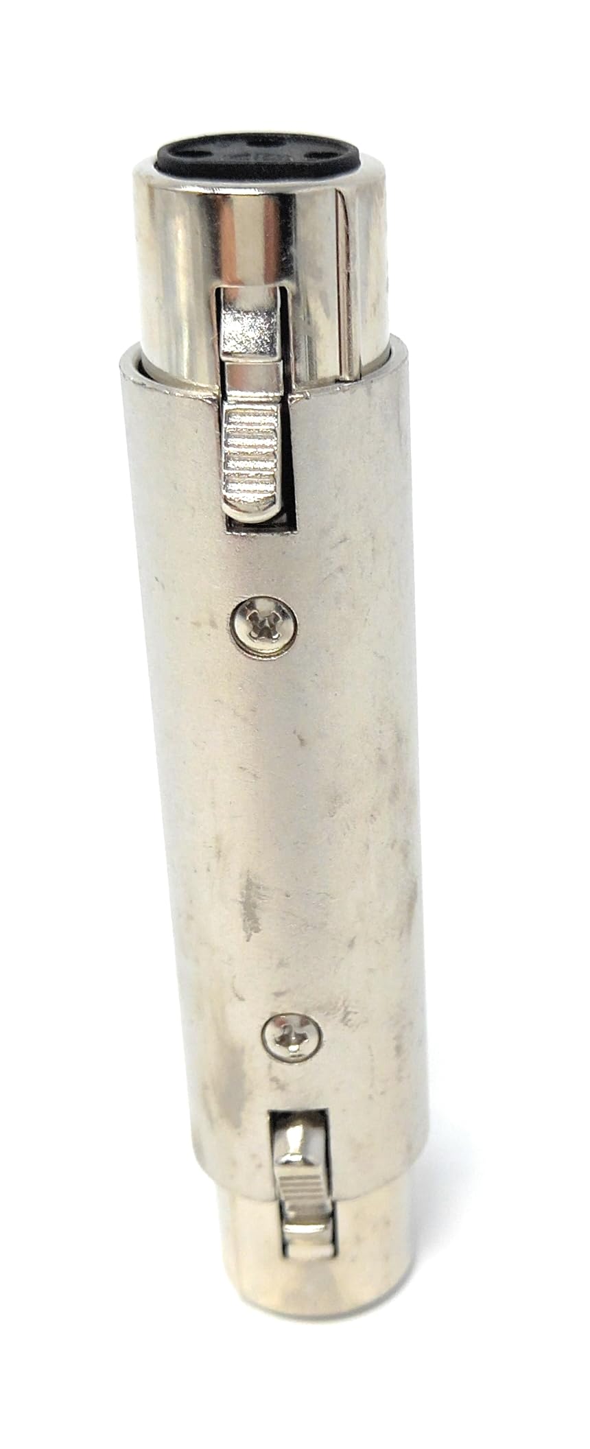 DRUT XLR to XLR Adapter – 3-Pin Female to Female (F-F) Connector, Coupler & Gender Changer for Microphone, AV, Audio & Video Equipment