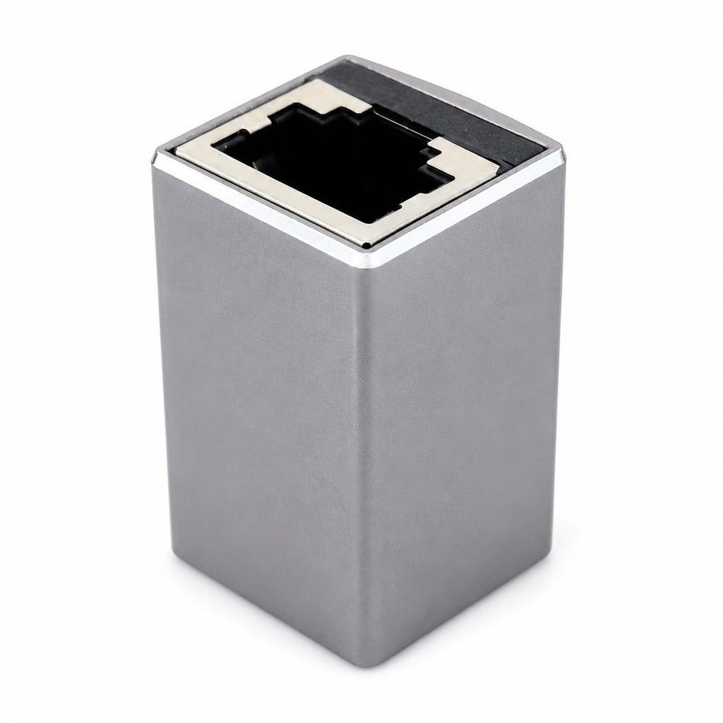 DRUT 10Gbps RJ45 Female to Female Inline Coupler, CAT8/CAT7/CAT6/CAT5 Ethernet Cable Extender Adapter, Gigabit LAN Network Joiner Connector