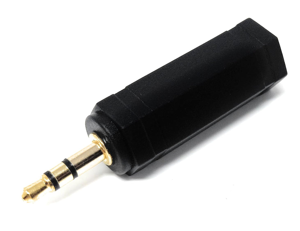 DRUT 3.5mm Stereo Jack to 6.35mm Stereo Socket Cable TRS Adapter Converter