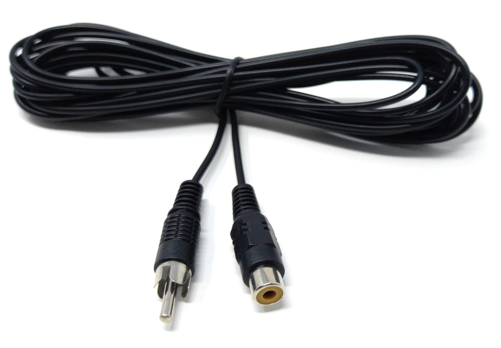 DRUT RCA to RCA Socket Mono Single Phono Extension Cable HI-FI/TV Audio Video Lead Cord