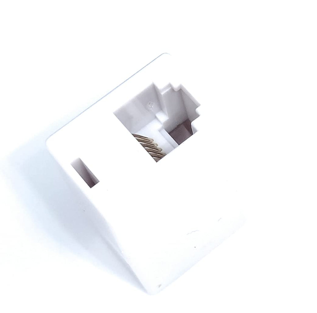 Kable RJ12 to RJ12 COUPLER ADAPTER (6P6C) In-Line Straight Wired RJ12/RJ11 ADSL Connector Socket
