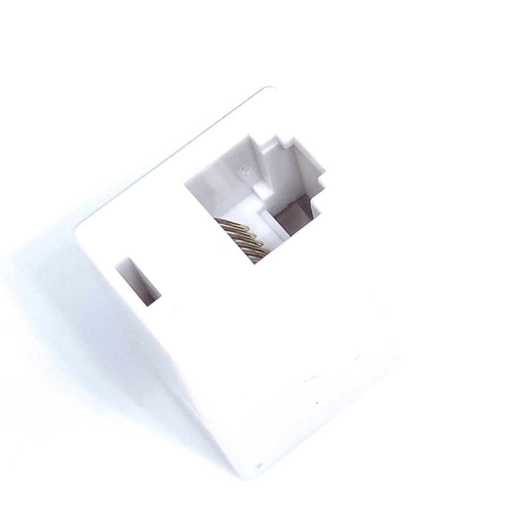 Kable RJ12 to RJ12 COUPLER ADAPTER (6P6C) In-Line Straight Wired RJ12/RJ11 ADSL Connector Socket