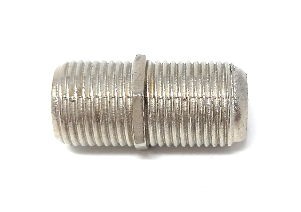 DRUT F-Type to F-Type Coupler Adapter Female to Female RG6 Coaxial TV Cable Extension Barrel Connectors