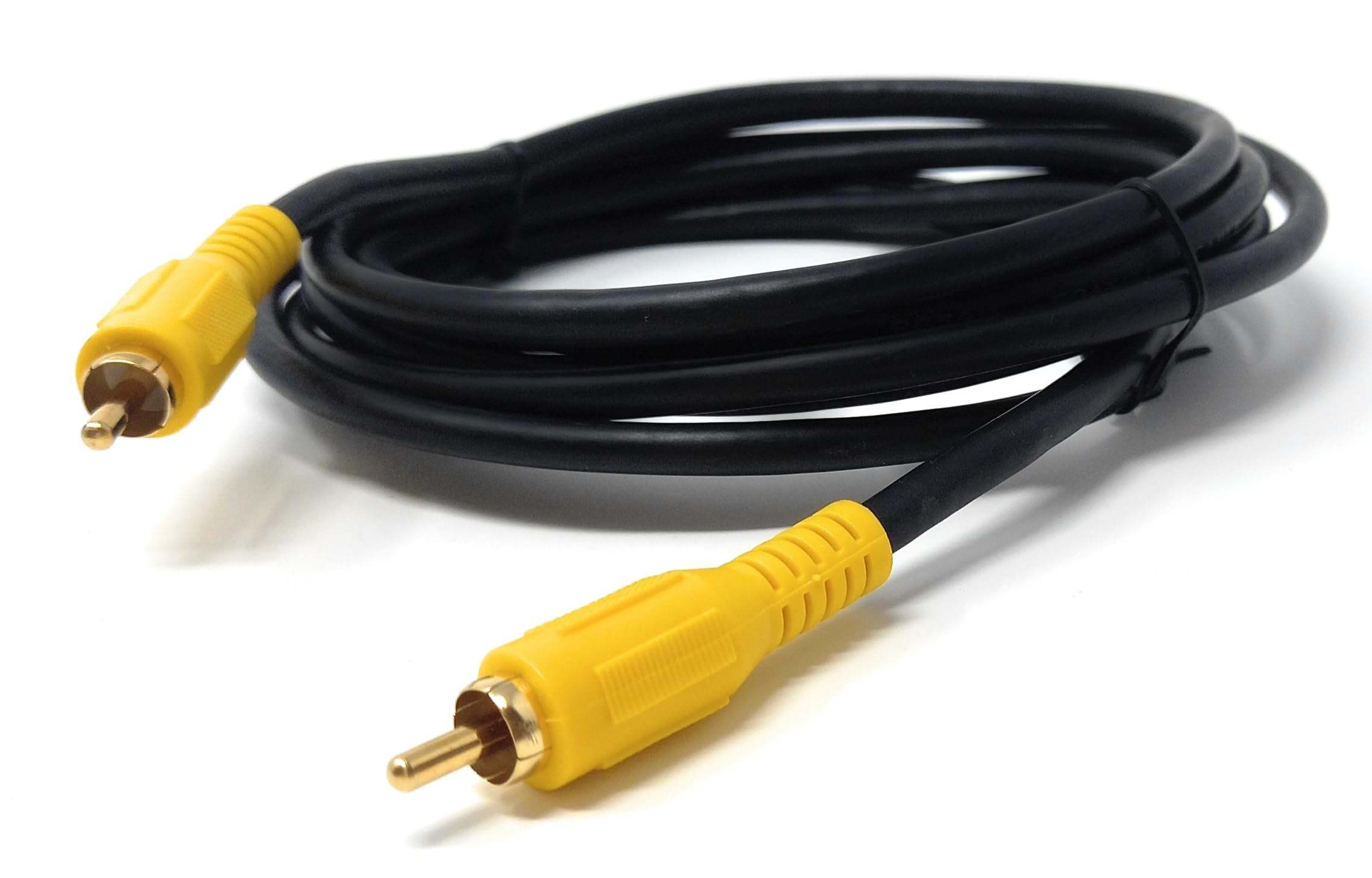 DRUT Single RCA to RCA Coaxial Phono Cable S/PDIF for Digital Audio, Home Theater, HDTV, Subwoofer, Hi-Fi Systems