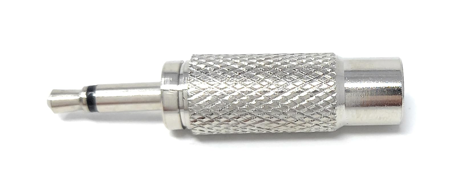 DRUT 3.5mm Mono Jack Plug to RCA Phono Socket Male to Female Adapter