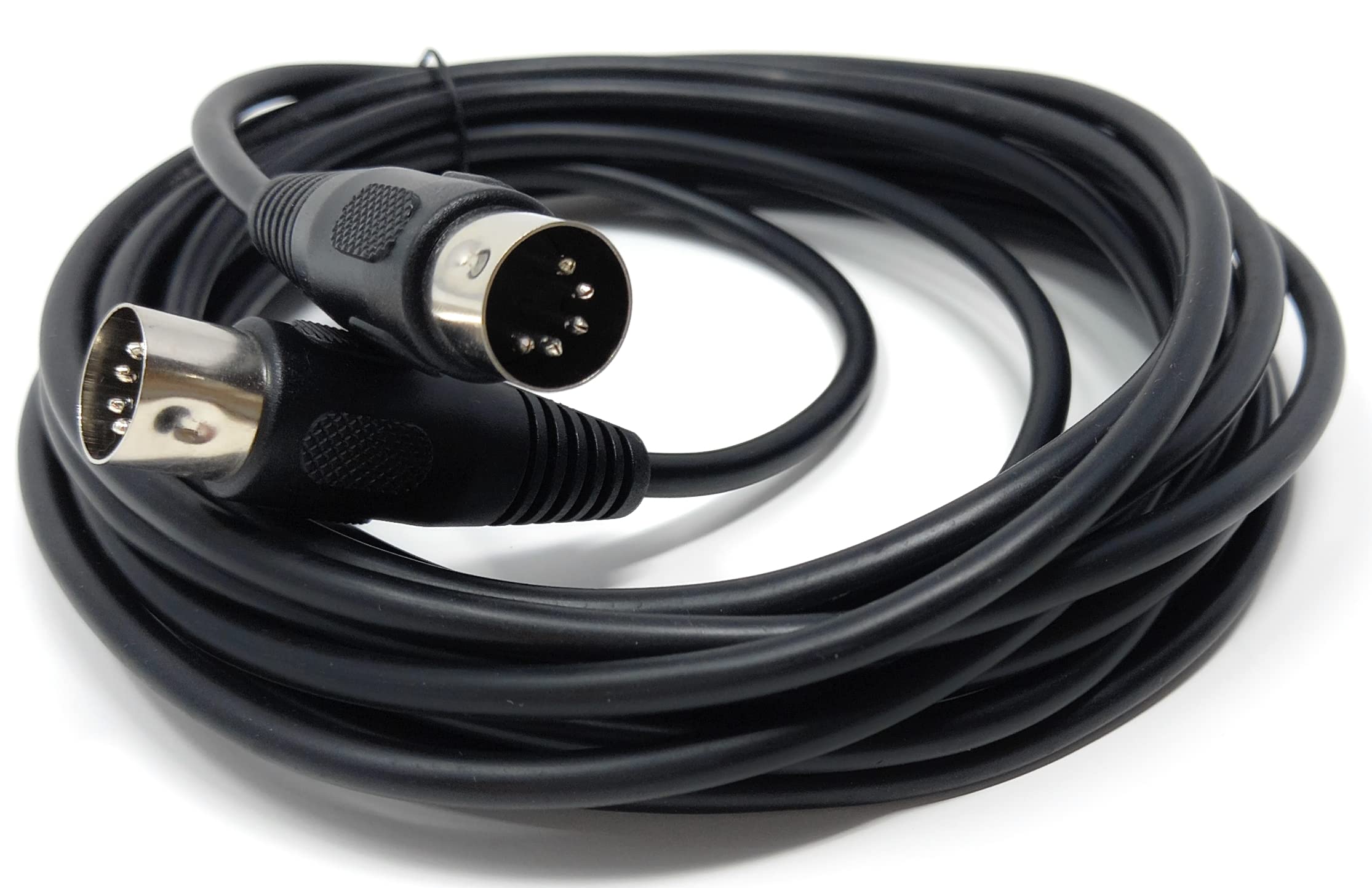 DRUT 5 Pin MIDI Male to Male DIN Plug Audio Cable for Music Instruments