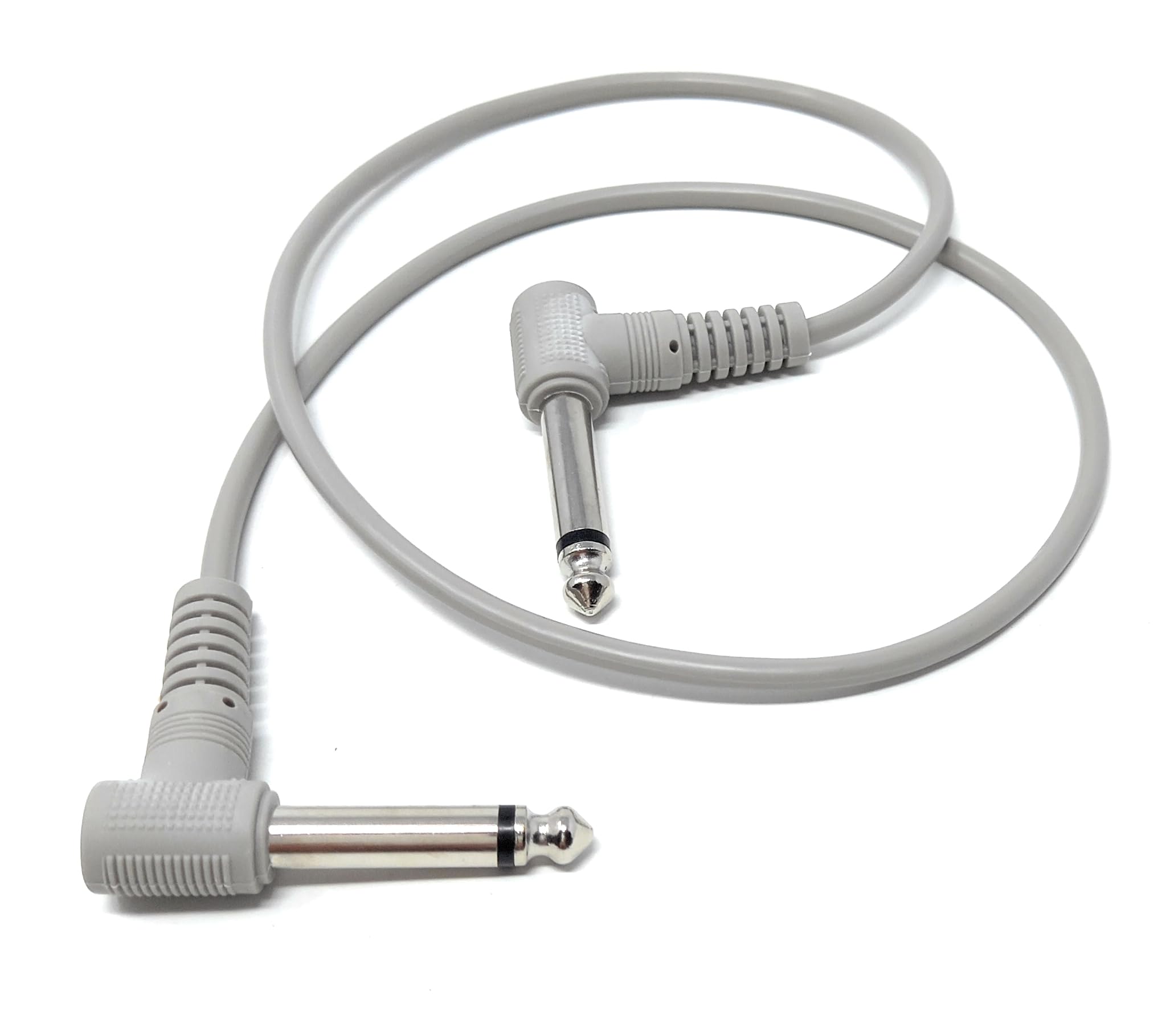 DRUT 6.35mm 1/4" TS Mono Jack to Jack Plug Lead for Guitar, Amplifiers, Music Instruments, Speakers, Microphone Cable